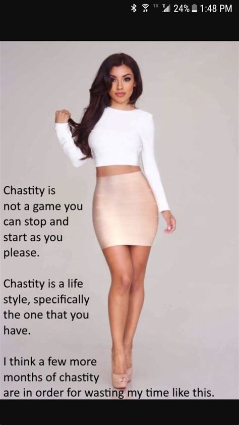 Pin On Chastity Captions