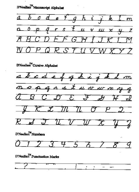 Dnealian Handwriting Worksheet Generator