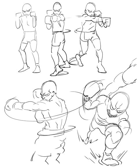 Sketches Punch Studies By Chumeng On Deviantart