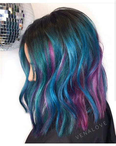 Pin By Christina Watt On Favorites In Hair Galaxy Hair Color Galaxy