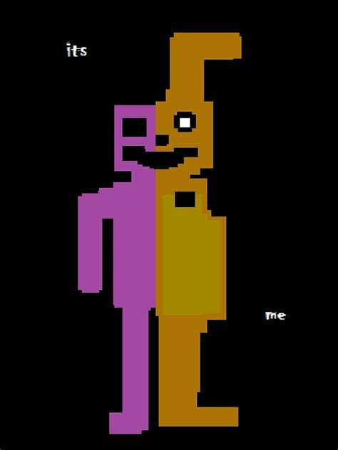 Fnaf Purple Guy And Springtrap By 124677 Redbubble