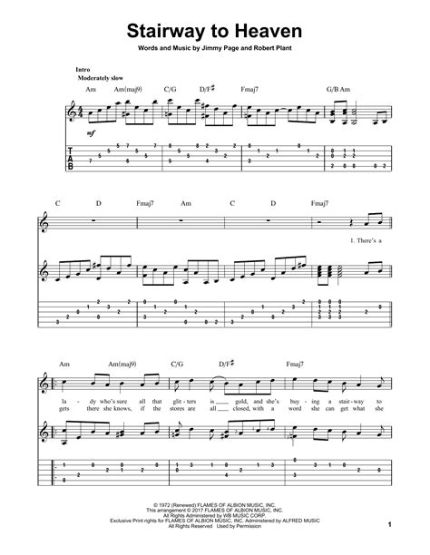 Choose and determine which version of stairway to heaven chords and guitar tabs by led zeppelin you can play. Stairway To Heaven by Led Zeppelin - Solo Guitar - Guitar ...