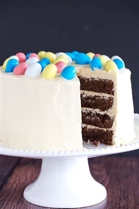 It's wonderful used for frosting a cake or even dipping fruit in it! Malted Chocolate Cake with White Chocolate Frosting
