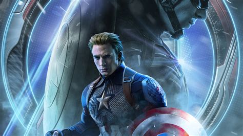 1920x1080 Resolution Avengers Endgame Captain America Poster Art 1080p