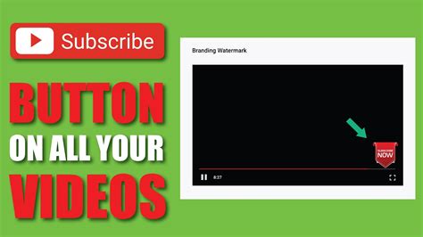 How To Add A Subscribe Button To Your All Youtube Videos 2020 How To