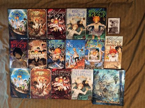 Manga My Entire The Promised Neverland Collection Thepromisedneverland