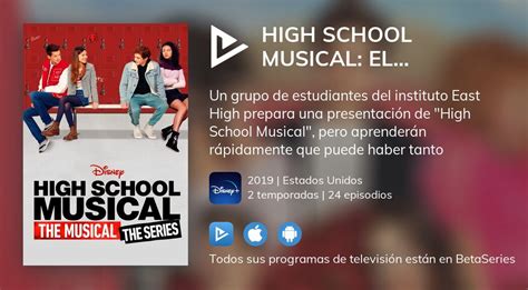 ¿dónde Ver High School Musical El Musical La Serie Tv Series