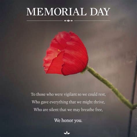 Memorial Day Memorial Day Remember The Fallen We Remember