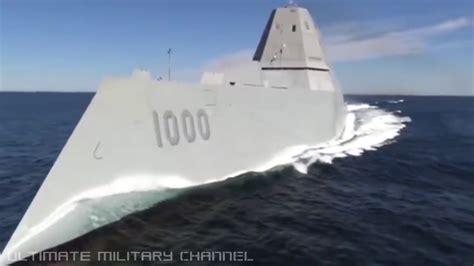 Kapal Perang Tercanggih Amerika Serikat Uss Zumwalt Youtube