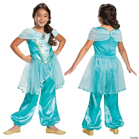 Girls Classic Aladdin Live Action Jasmine Costume Halloween Express