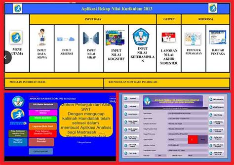 Bbbb profil sekolah nama sekolah : Aplikasi Penilaian untuk Administrasi Sekolah Dasar Format ...