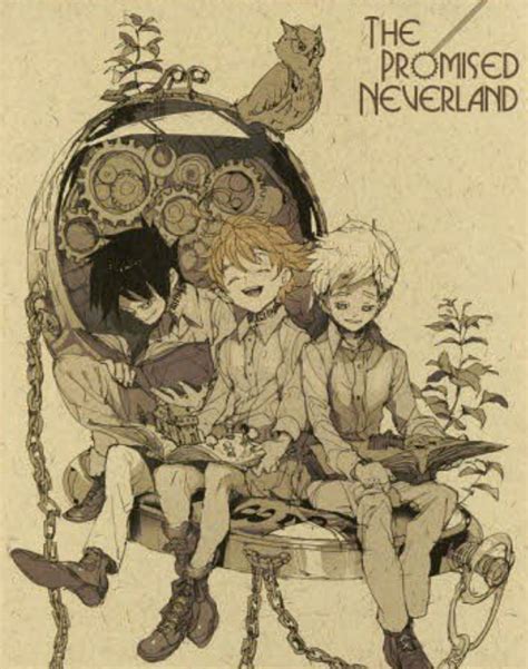 Pin De Shonen Jump Heroes Em The Promised Neverland Anime Kawaii