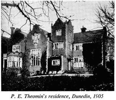 P E Theomin S Residence Dunedin Encyclopaedia Of New Zealand