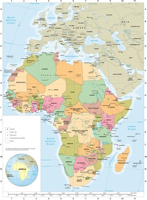 Changing Map Of Africa Africa 1917 And Now World Book