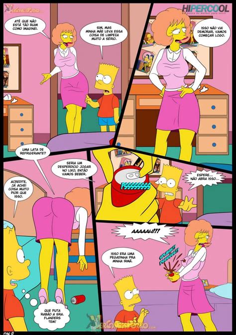 Os Simpsons Visita Inesperada The Hentai Comics