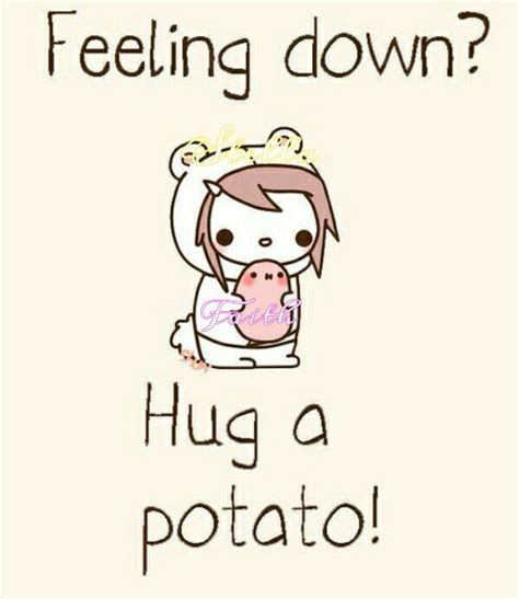 Hug A Potato Be A Kawaii Potato Anime Amino