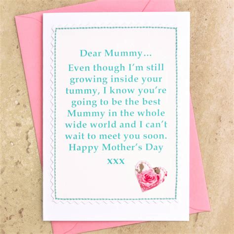 Mummy To Be Pregnancy Mothers Day Card By Jenny Arnott Cards And Ts