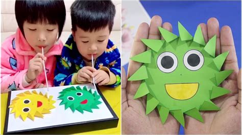 Mainan Anak Dari Kardus And Kertas Ide Permainan Anak Di Rumah Youtube