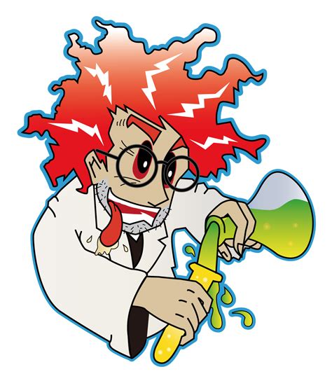 Cartoon Pictures Of Mad Scientists Clipart Best