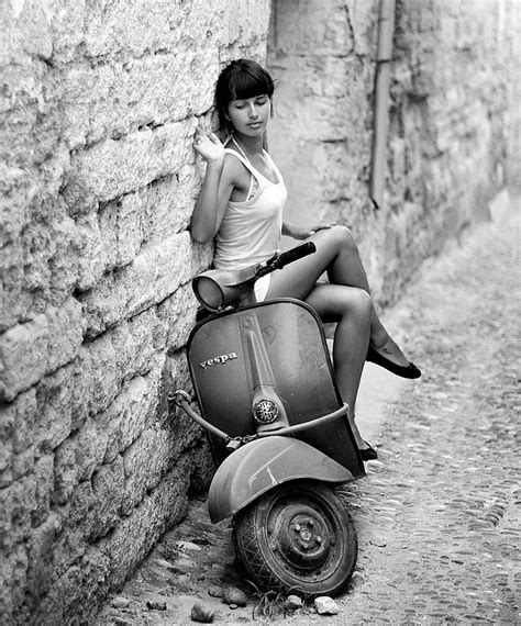 Vespa And By Hubert Adamus On 500px Vespa Girl Scooter Girl Vespa Vintage
