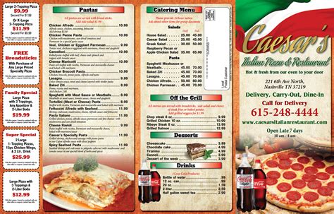 Caesars Italian Pizza And Restaurant