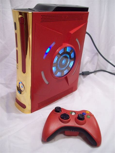 Iron Man Xbox 360 Mod Powers Your Gaming With Arc Reactor Custom Xbox