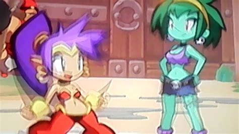 shantae and rottytops dance to the beat in the backround youtube