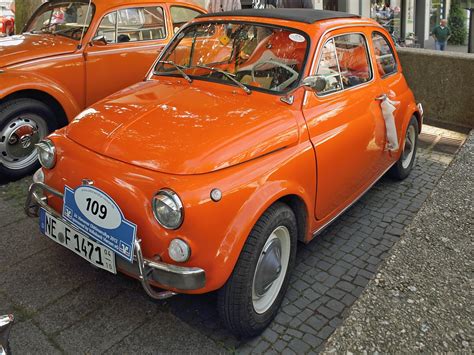 Fiat 500 bei der 24. Viersener Oldtimerrallye 2.6.2012 - Fahrzeugbilder.de