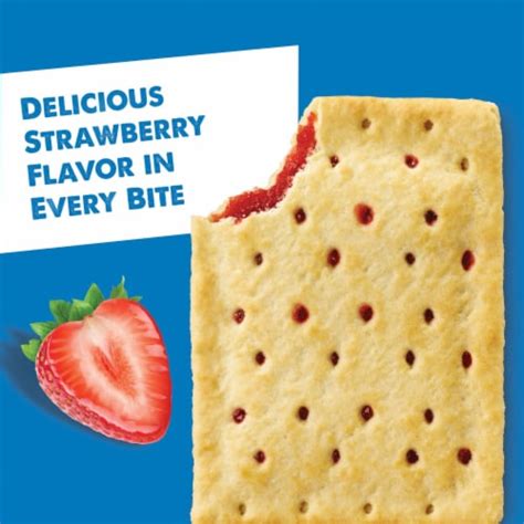 Pop Tarts Unfrosted Strawberry Toaster Pastries 13 5 Oz Qfc