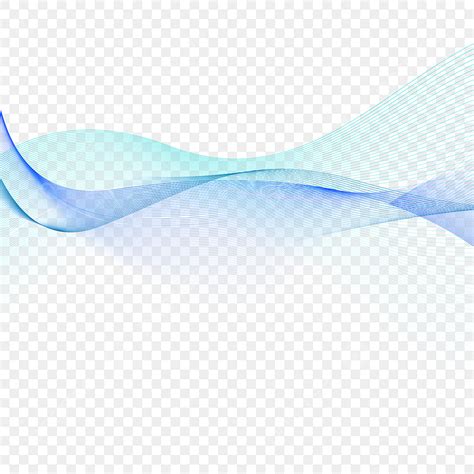 Blue Abstract Wave Vector Hd Png Images Abstract Blue Wave Line