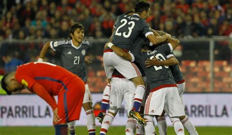 Verifica conditiile si restrictiile de calatorie: Chile 0-3 Paraguay: Paraguay sorprende a Chile en Santiago y revive en la Eliminatoria ...