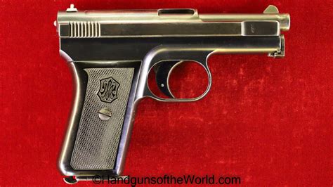 Mauser 1910 635mm Early Production Handguns Of The World