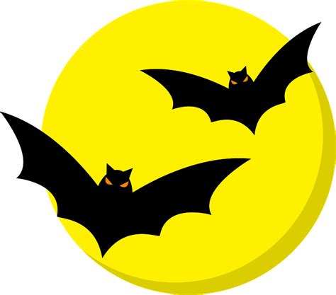 Download Bats Full Moon Clipart Bats Png Download 5245749