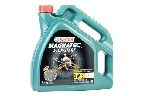 Engine Oil Castrol Magnatec Stop Start A5 159b9a 5w 30 4l Full