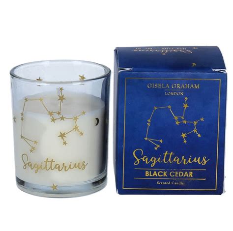 Sagittarius Star Sign Scented Candle Zodiac Candle Etsy