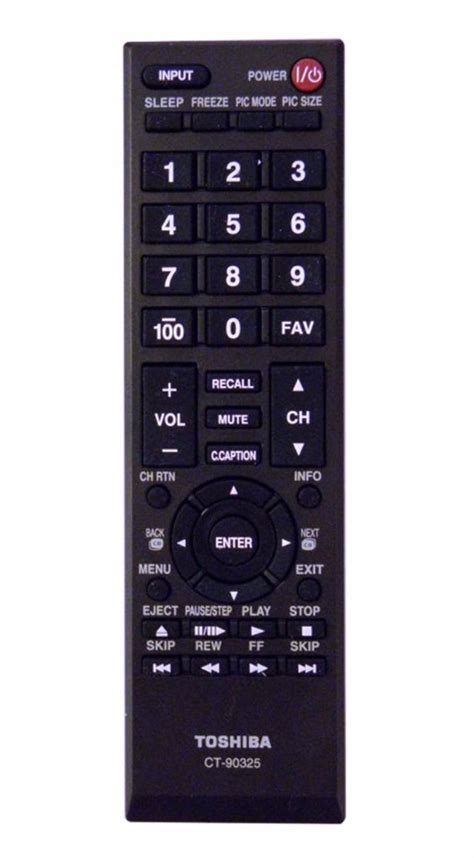 New Original Remote Control Toshiba Ct 90325 Lcd Tv Remotes Pn 75014374