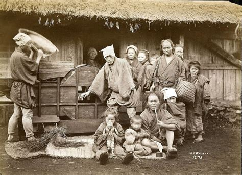Edo Japan 1800years Working Class Japan Post Japan Photograph Japan History Japan