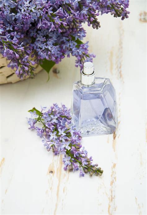 Lilac Perfume Stock Image Image Of Aroma Glass Pink 753791