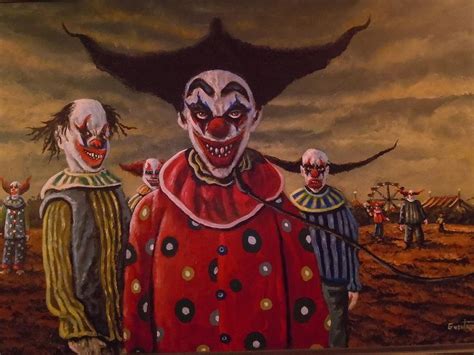 Everywhere You See Is Clowns Psychotic Crazy Clowns