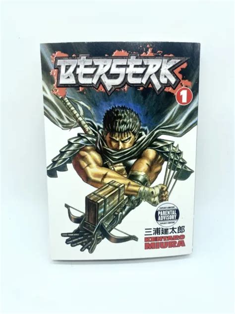 Berserk Manga Vol 1 2003 English Dark Horse Comic Book Kentaro Miura