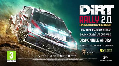 Dirt Rally 20 Edición Juego Del Año Tráiler Lanzamiento Youtube