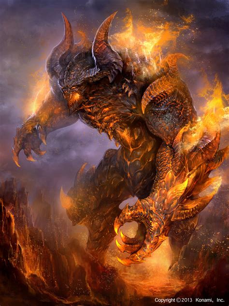 Artstation Ifrit Choi Tae Hyun Fantasy Demon Mythical Creatures