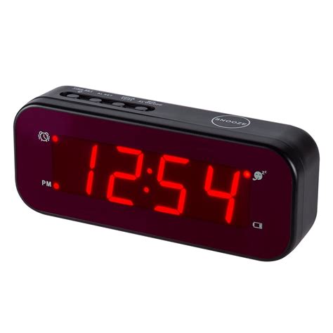 Timegyro Digital Alarm Clock Easy Setting And Battery Operated Only