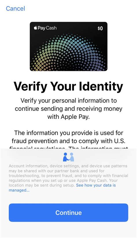 If your bank or issuer needs more information to verify your card, they'll ask you for it. How to verify your identity with Apple Pay on iPhone | The ...