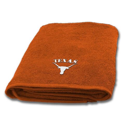 If you are looking for space saving storage, there is plenty of room in each bathroom set. University of Texas Longhorns Bath Towel | Texas longhorns ...