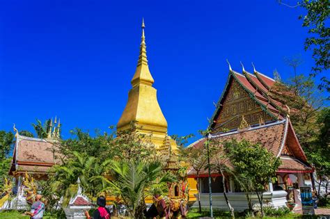 Wat Thai Wang Kham Temple Landmark Free Stock Photo Public Domain