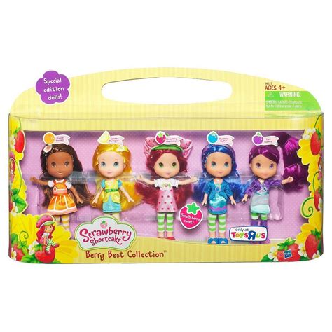 Hasbro Strawberry Shortcake Berry Best Collection Doll Set 7 Inches