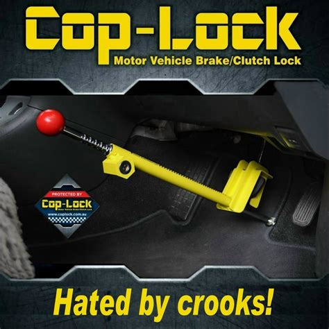 Cop Lock Anti Theft Brake Or Clutch Lock