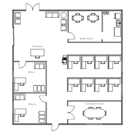 Free download floor plan templates online feel free to check out all of these floor plan templates with the easy floor plan design software. Office | Office floor plan, Floor plans, Office layout plan