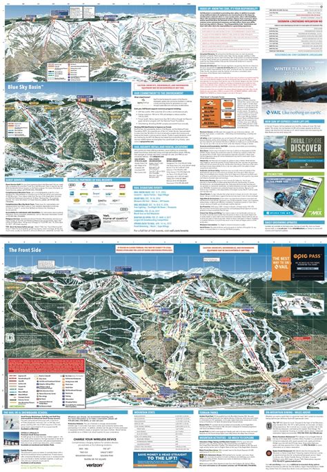 Vail Trail Map Onthesnow